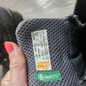 Timberland PRO Black Mesh Work Boots